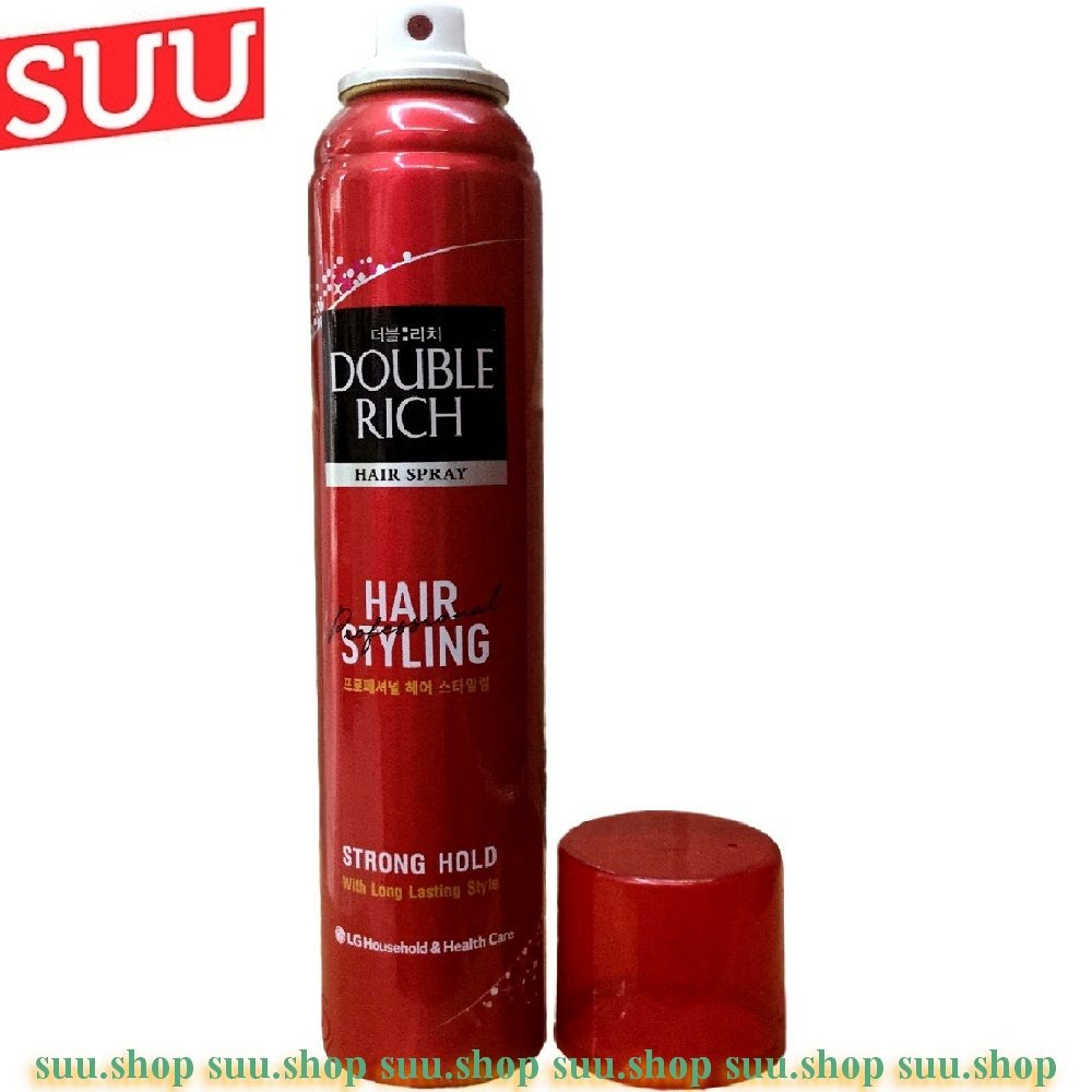 Keo Xịt Giữ Nếp Tóc Double Rich Hair Spray 170ML