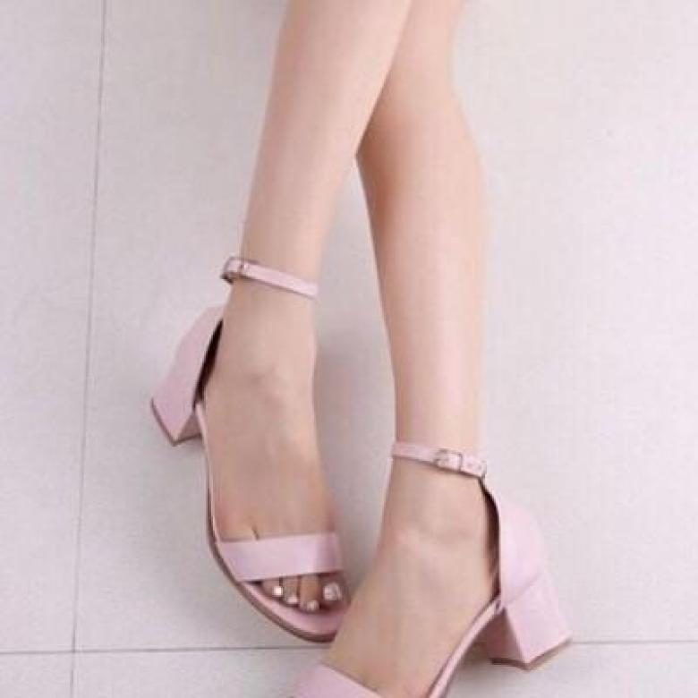 giày sandal quai ngang 5p Rosa-CG-0012 giá rẻ