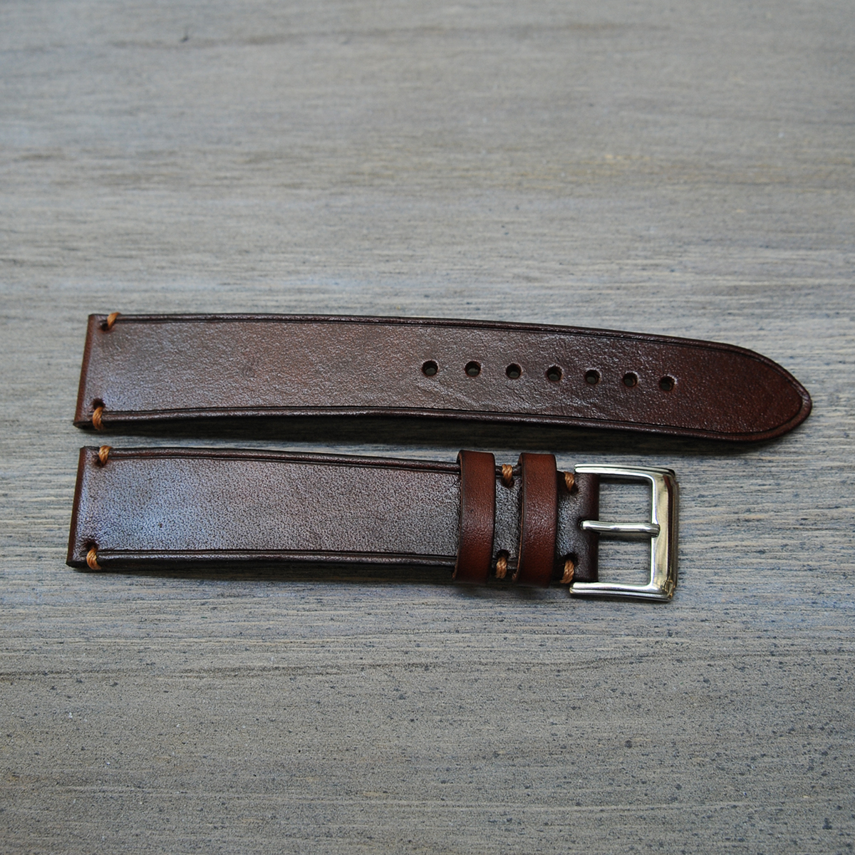 Dây đồng hồ da bò - đồ da handmade VI352
