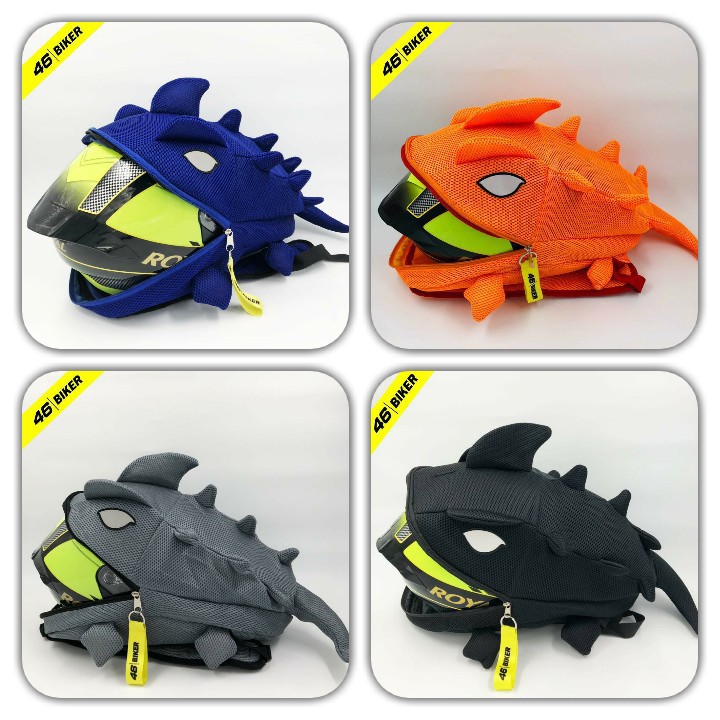 BALO KHỦNG LONG PHẢN QUANG ⚡ FREESHIP ⚡ Đựng Được Fullface