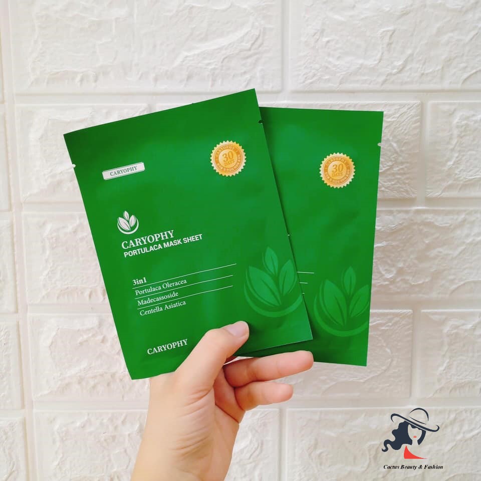 Mặt nạ giấy Caryophy Portulaca Mask Sheet