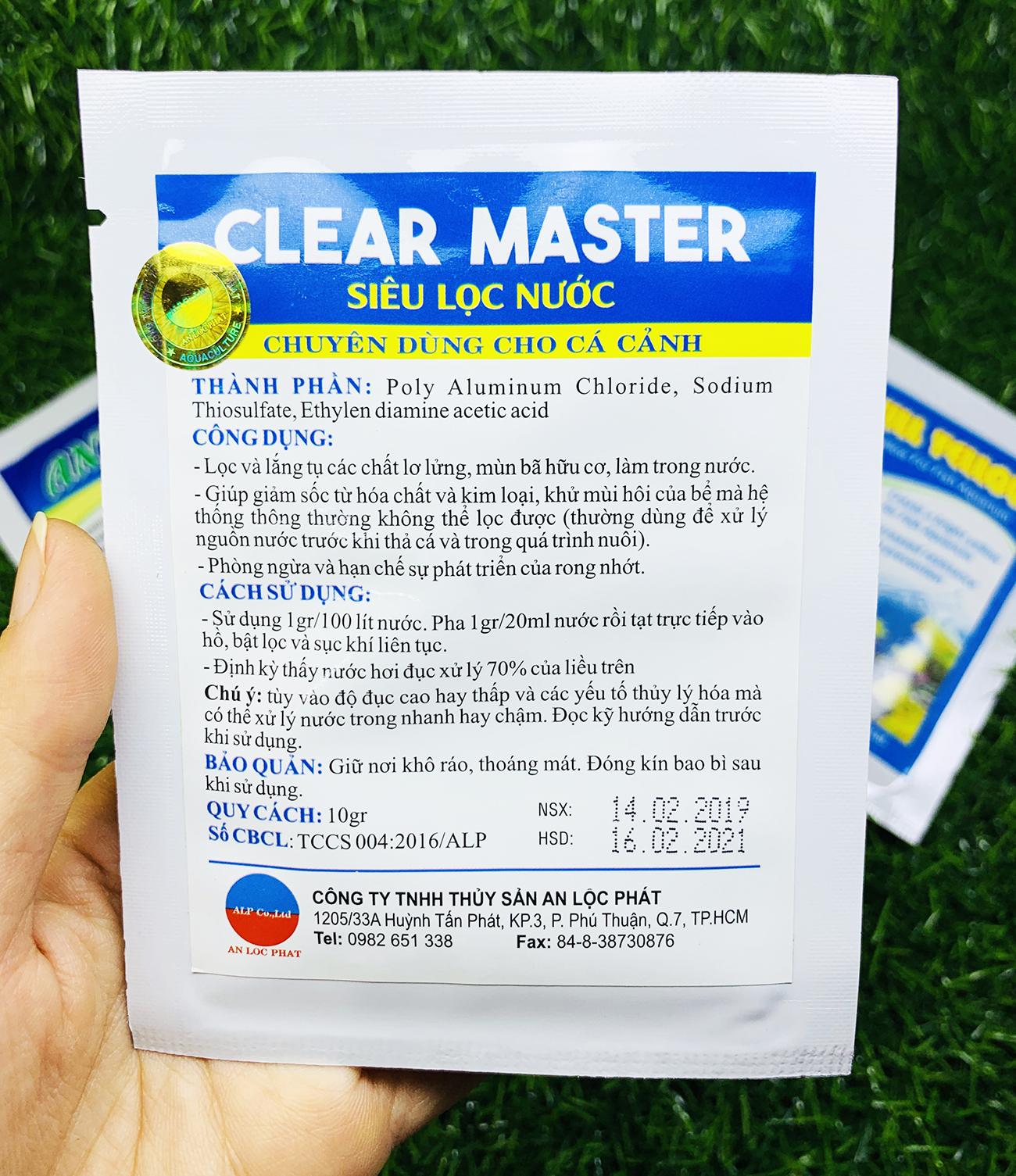 Clear Master - Siêu lọc nước - BETTA COFFY ☕️