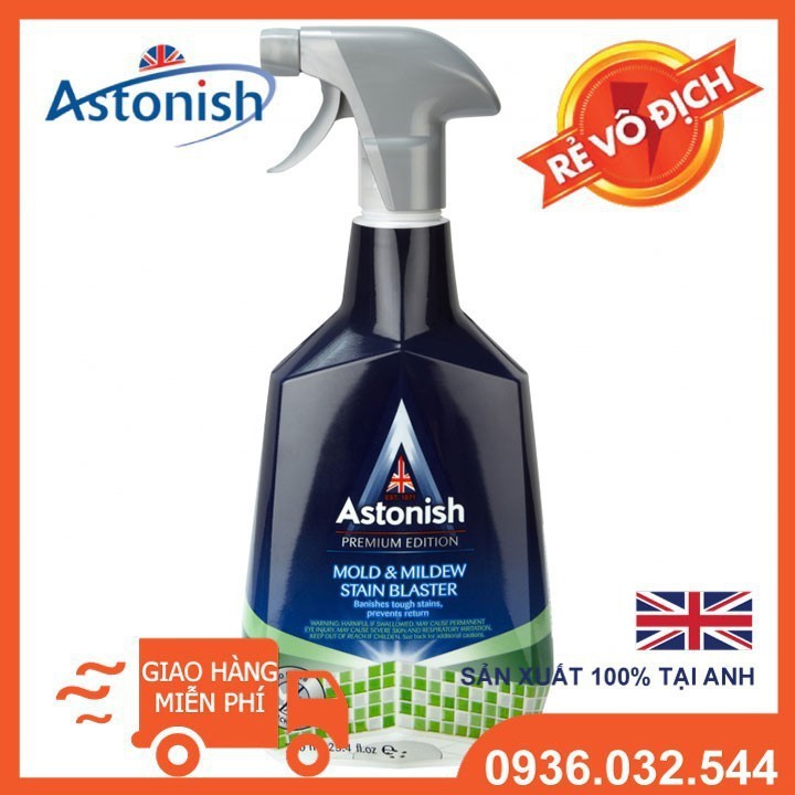 [HCM]Bình xịt vệ sinh nhà tắm Astonish C1120 (750ml)