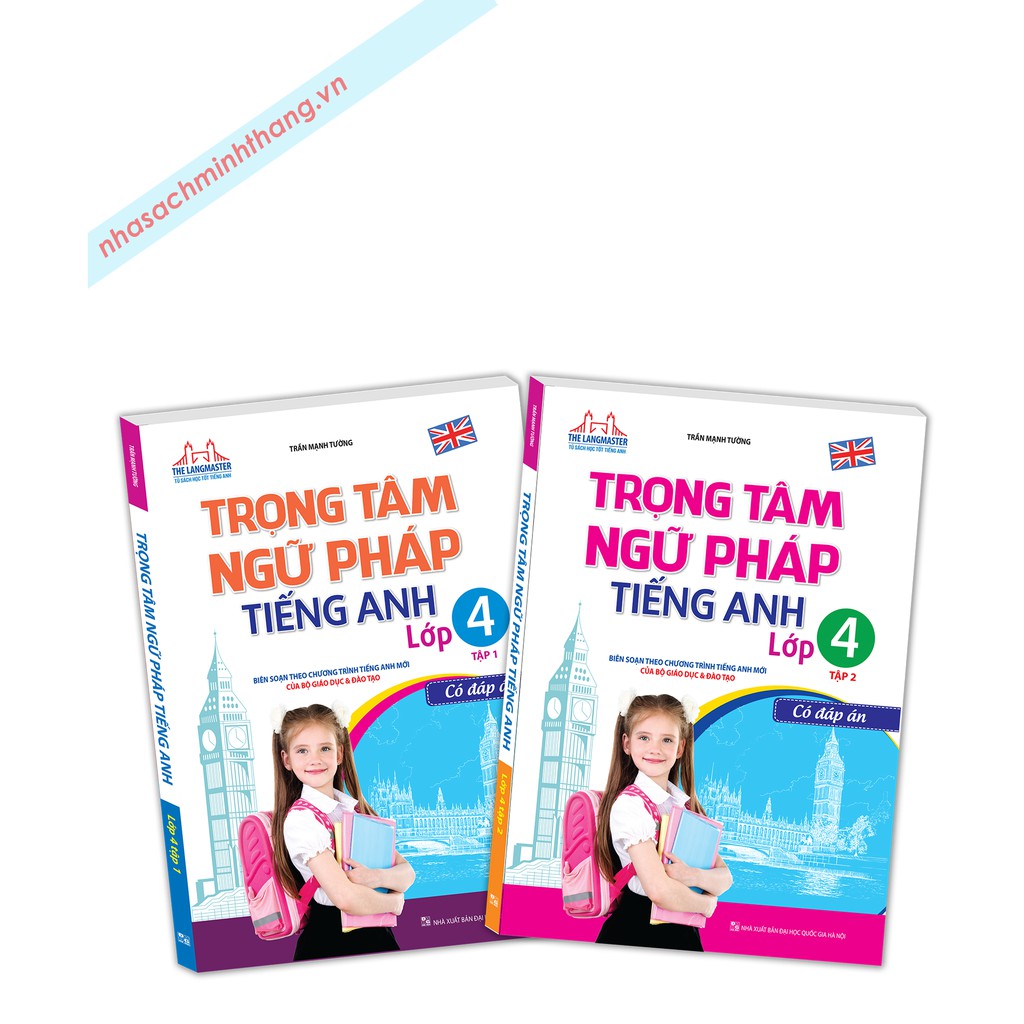 Sách - trọng tâm ngữ pháp tiếng anh lớp 4