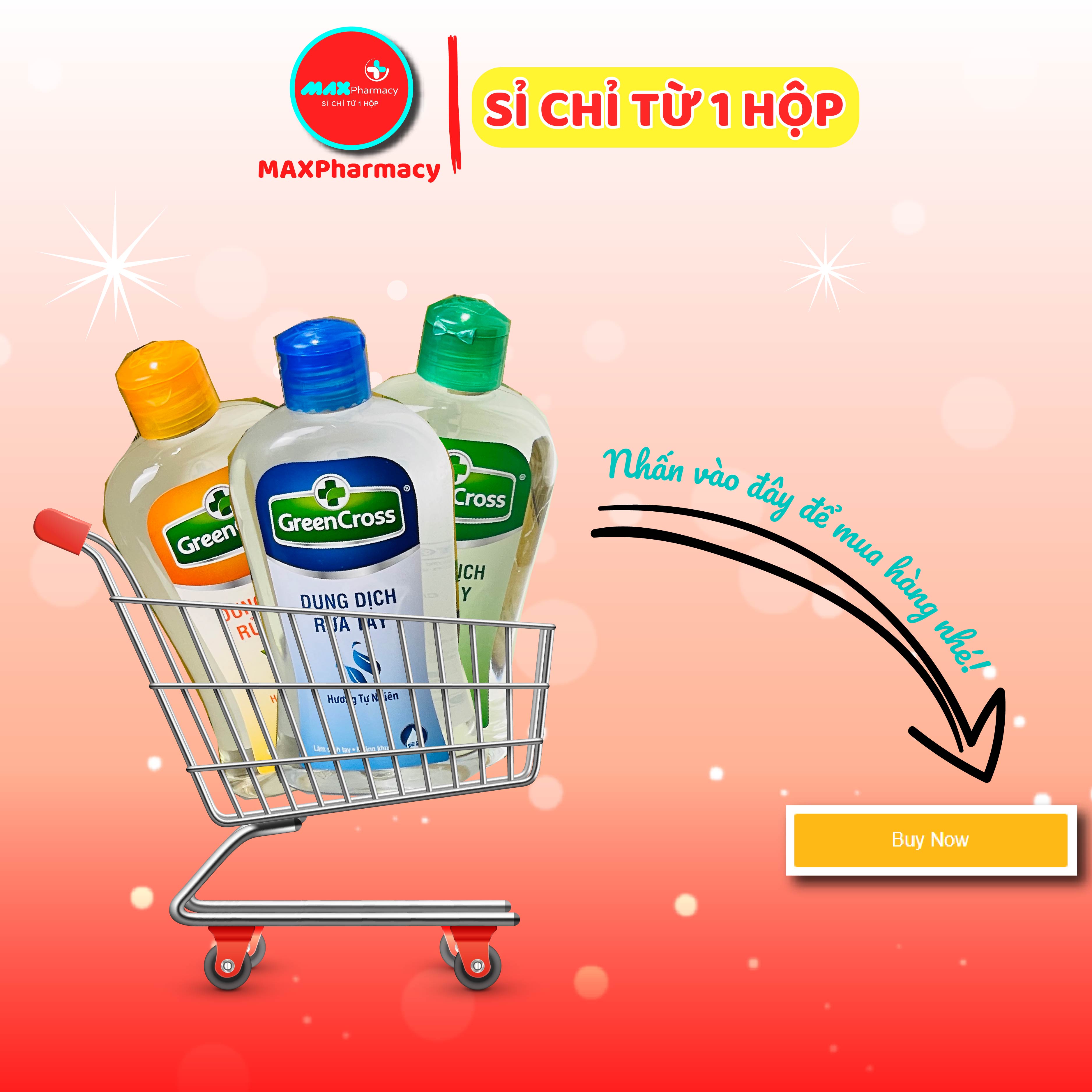 [HCM]Dung dịch Nước Rửa tay Green Cross (Rửa tay Greencross Nhiều mùi hương) 250ml - Maxpharmacy
