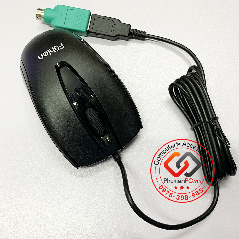 Optical Mouse round toe PS2 for PC computer desk, sync, industrial computer, goods fuhlen genuine