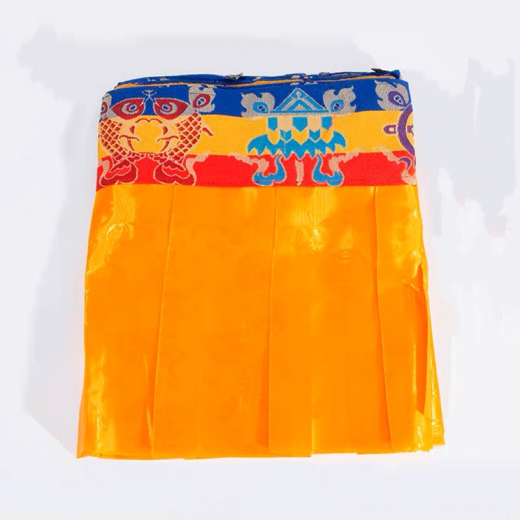 [PBMC]  RÈM VẢI BÓNG VIỀN THÊU 8CT 5mx30cm