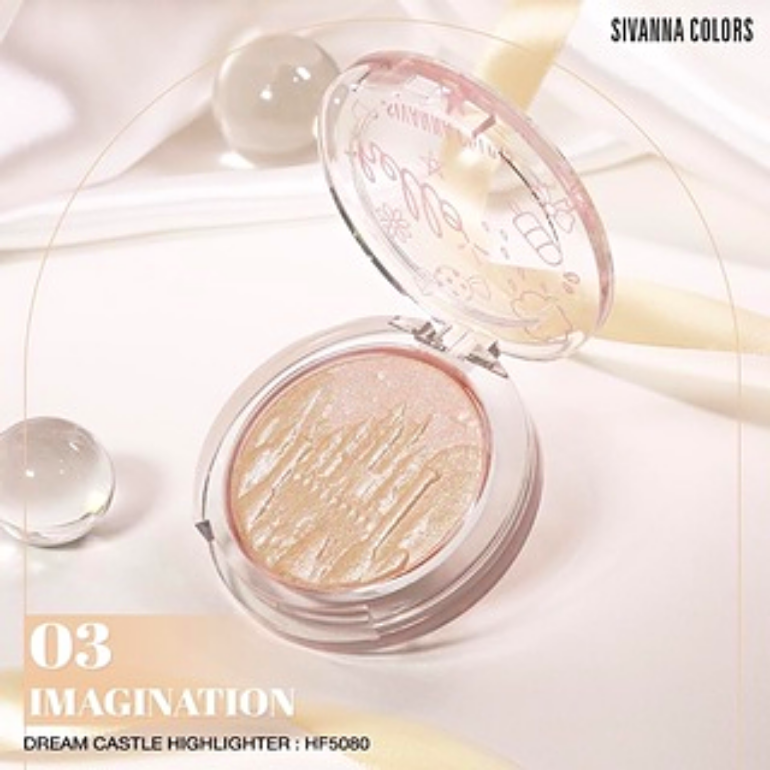 Phấn Bắt Sáng Sivanna Colors Dream Castle Highlighter HF5080