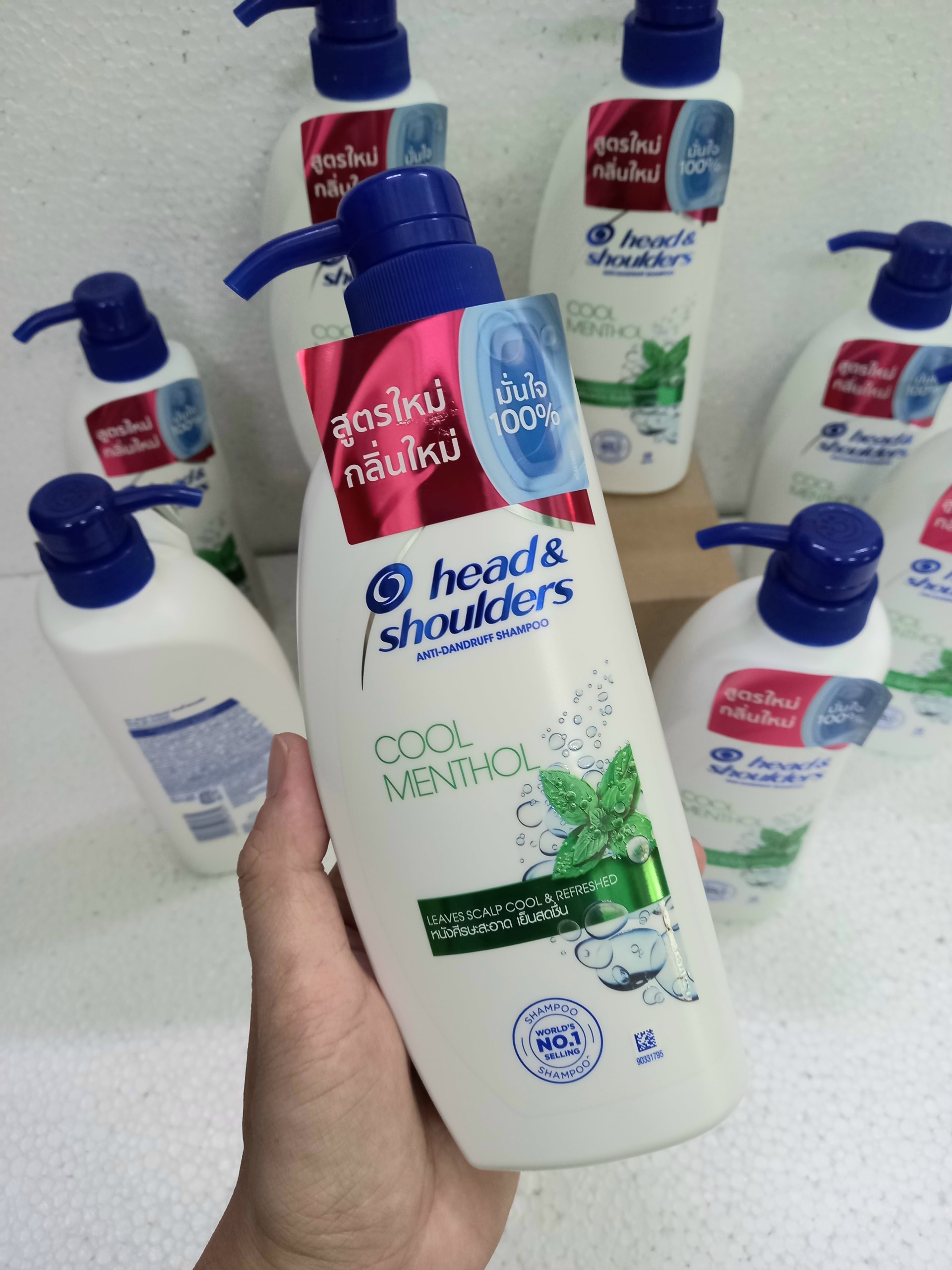 Dầu Gội Head & Shoulders Hương Bạc Hà Thái Lan 370ml