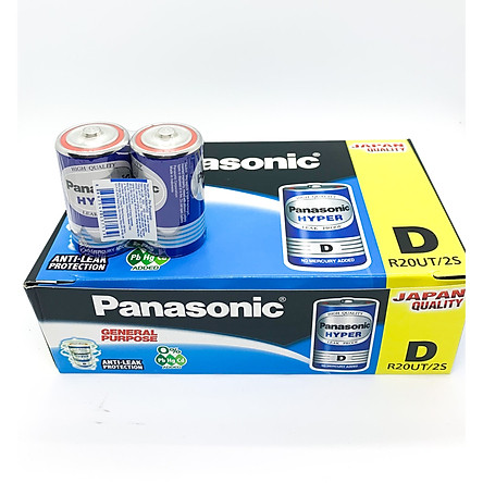 Pin đại D Panasonic Hyper - Vỉ 2 viên