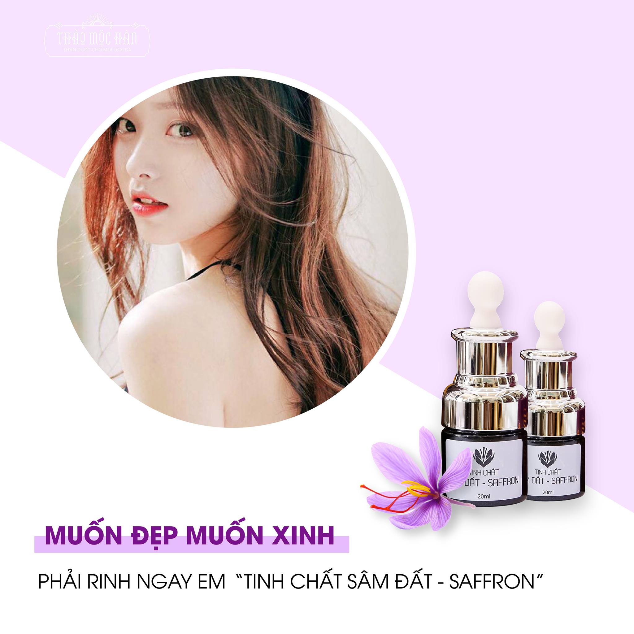 Tinh Chất Sâm Đất Saffron - Tinh Chất Saffron