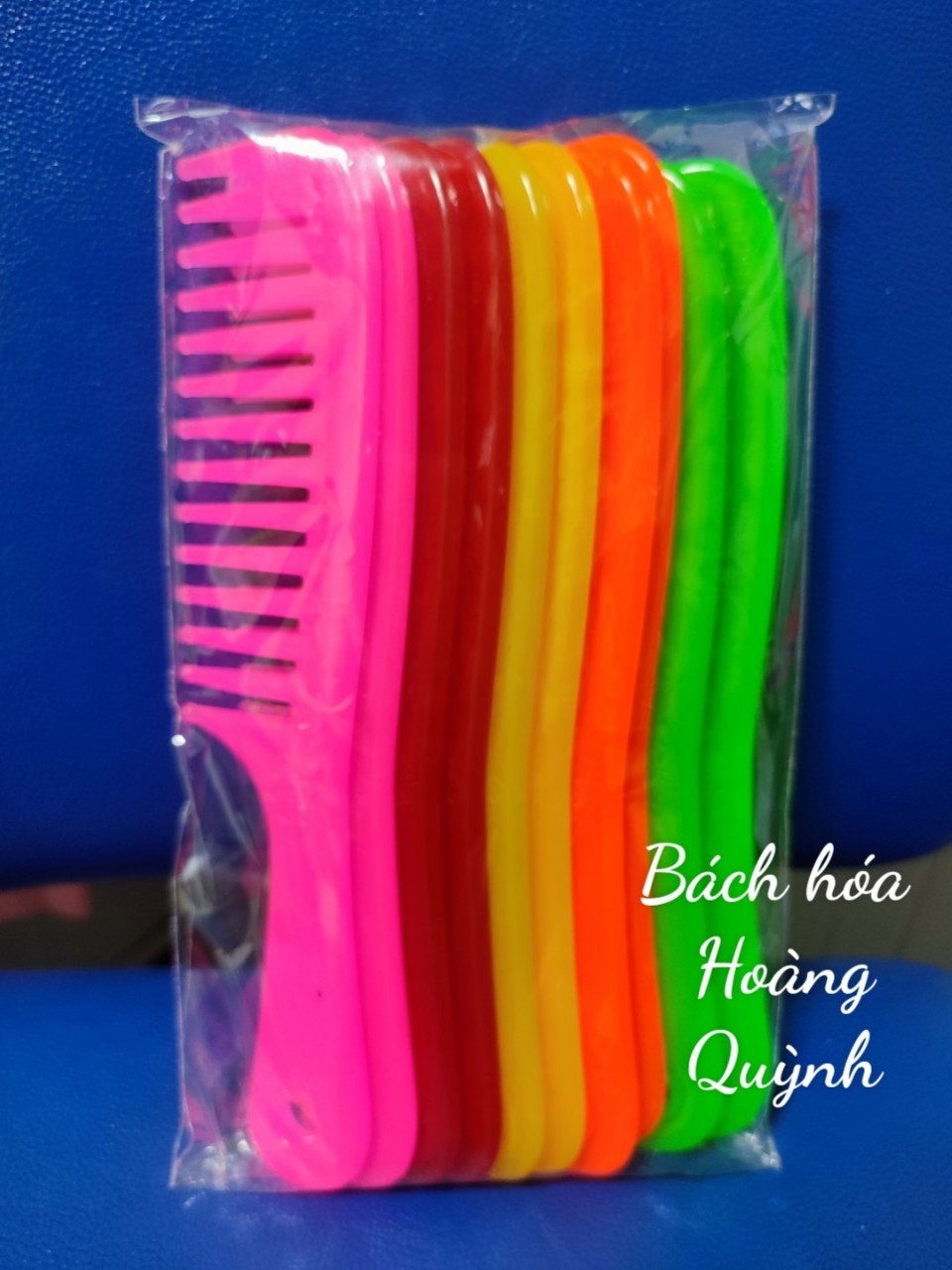 Set 2 Lược răng thưa - lược xù chải tóc xoăn Vĩnh Phước