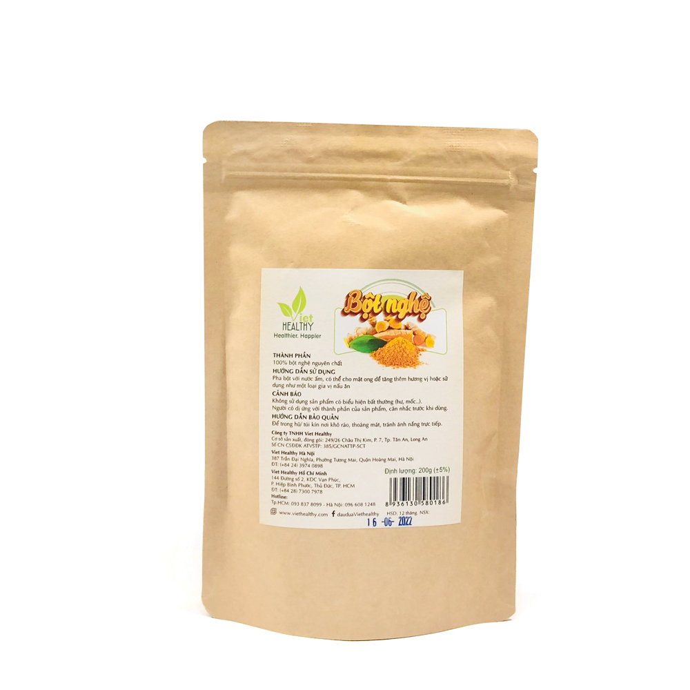 Bột Nghệ VietHealthy 200g