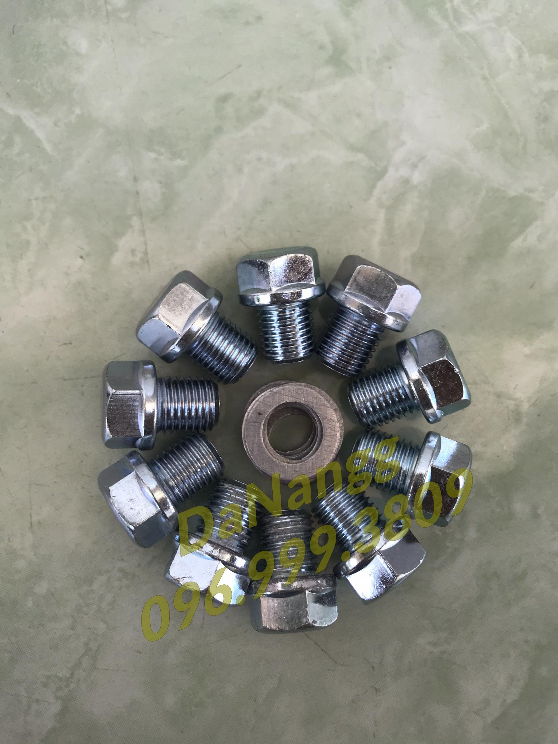 Bộ ốc dầu 13 ly và 10 lon đền
