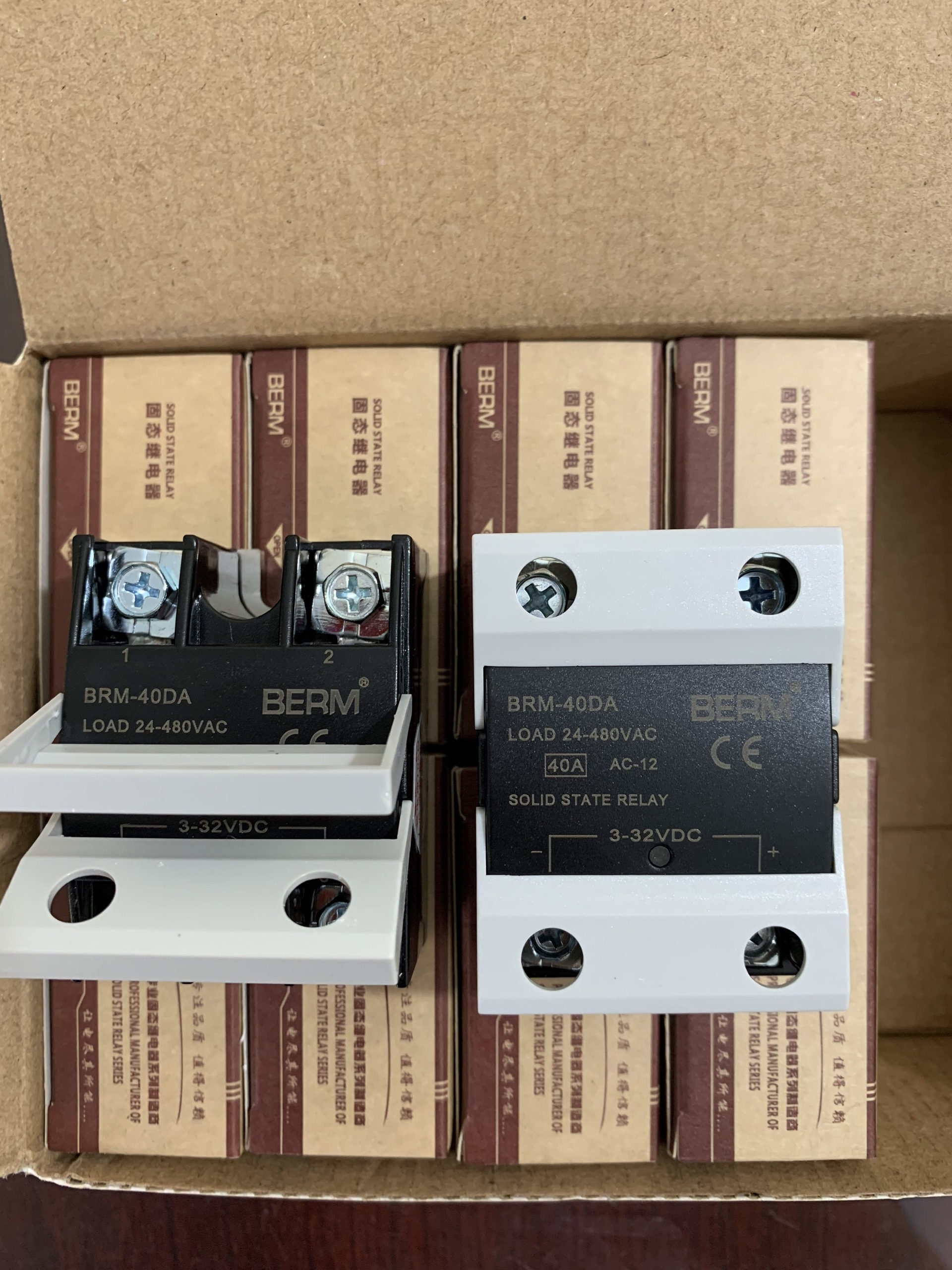 Rơ le bán dẫn (SSR) Berm BRM-40VA , DA , AA