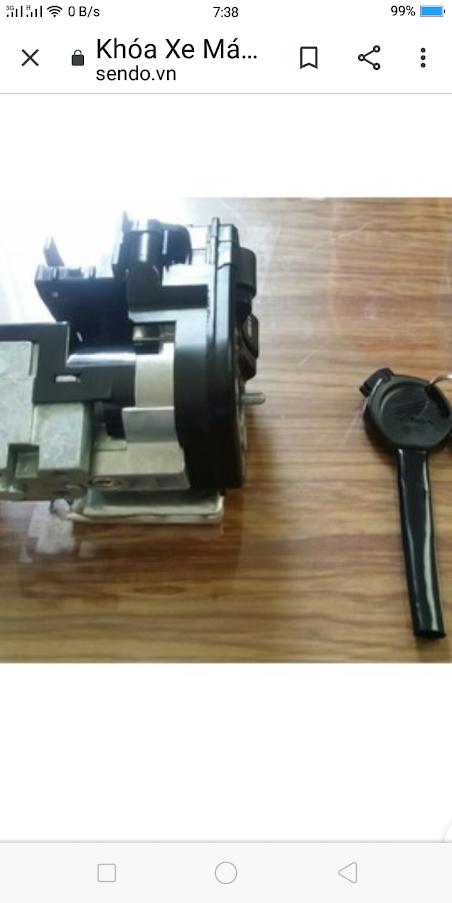 BỘ Ổ KHÓA XE VESPA LX