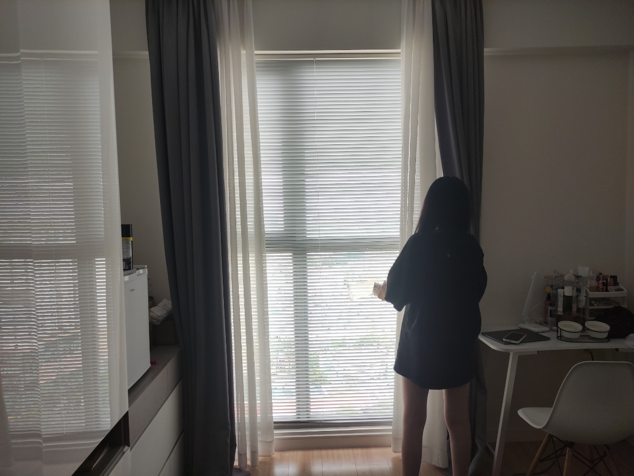 Rèm sáo nhôm ST 01 ( ngang 0.9m)
