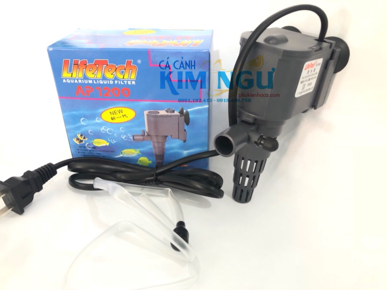 Máy Bơm Nước Hồ Cá LIFETECH AP 1200 (8.5W) AP1200