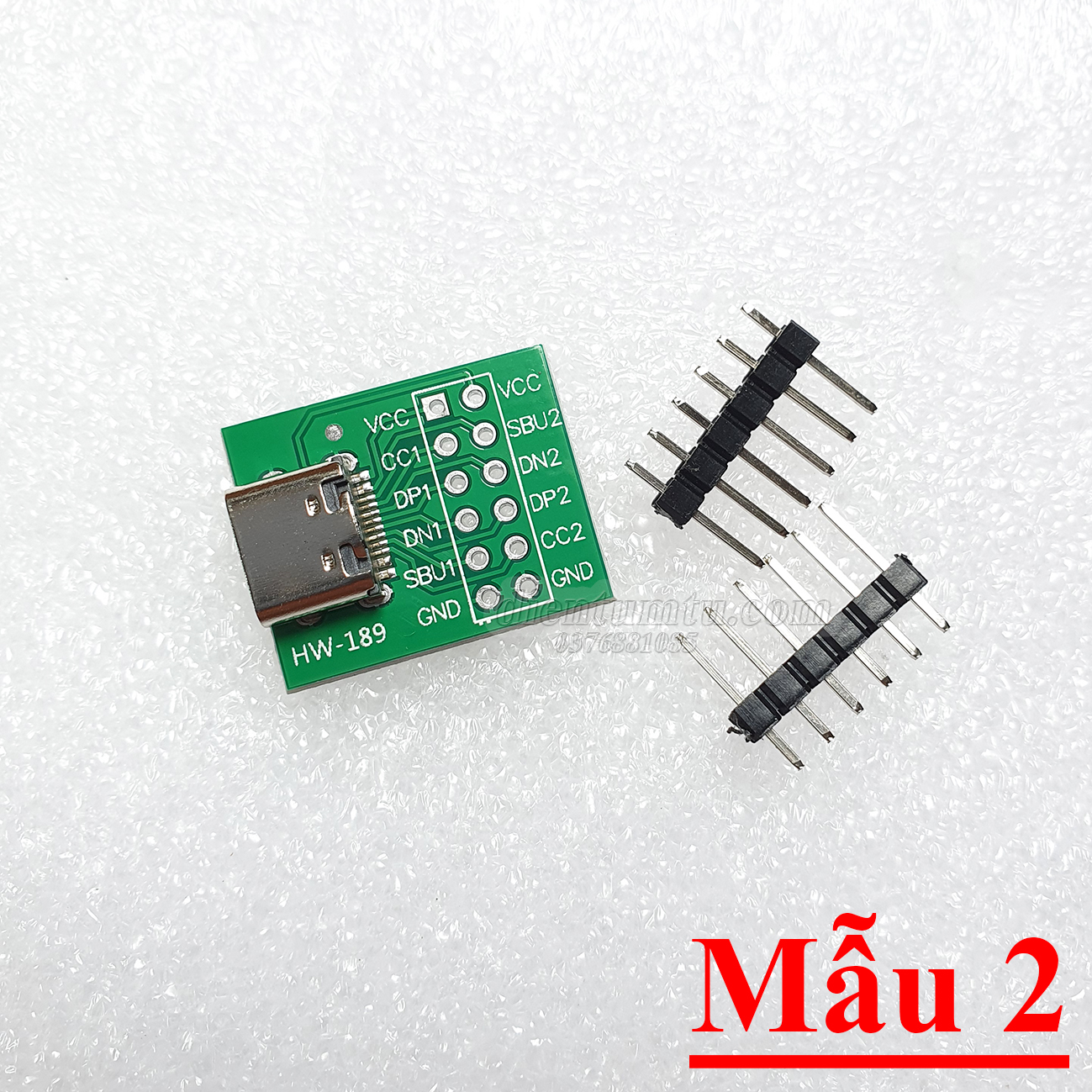 Mạch Ra Chân (hàn) Cổng USB 3.1 Type C Sang Dip 24pin