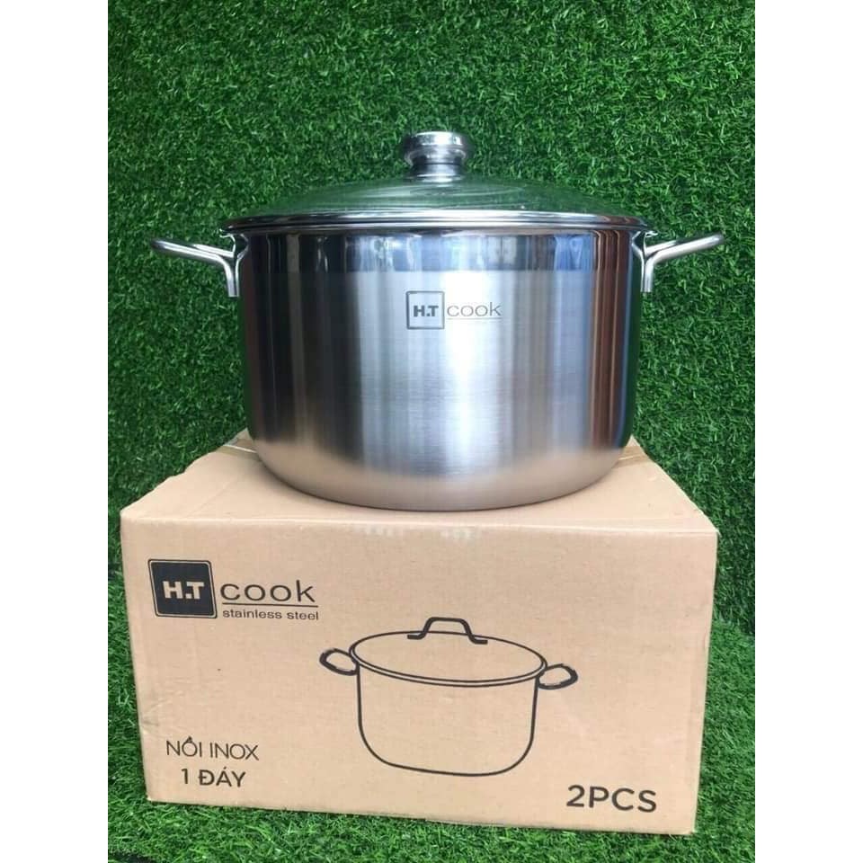 ( Rẻ vô địch ) NỒI LUỘC GÀ HT COOK VUNG KÍNH PHI 30CM