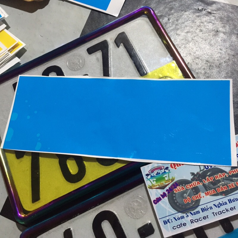 🌟 DECAL DÁN BIỂN SỐ CỰC ĐẸP shop ngọc hoàng