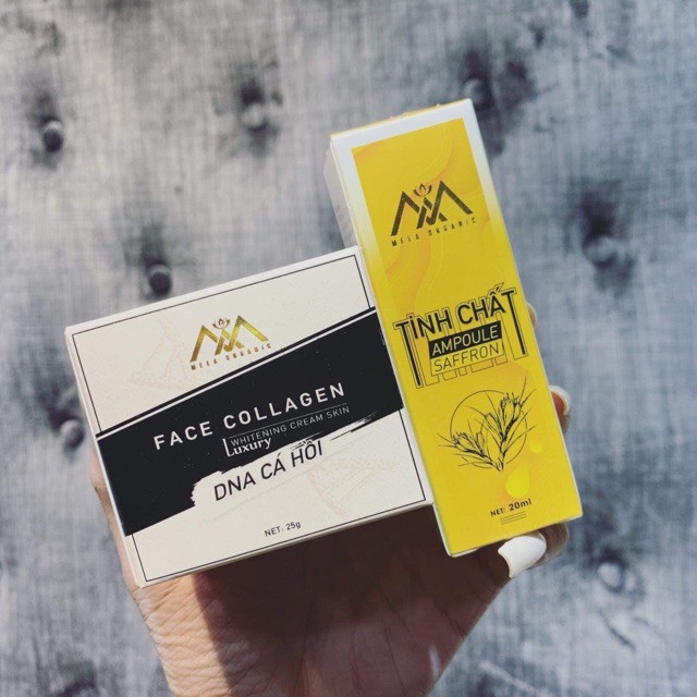 TINH CHẤT AMPOULE SAFFRON COLLAGEN SR CÁ HỒI 20ML