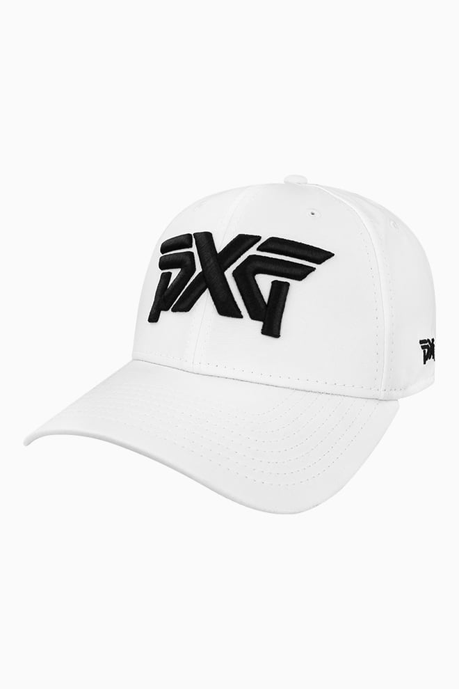 [Hàng nhập khẩu] Mũ golf thời trang hình thêu trắng đen - Hat