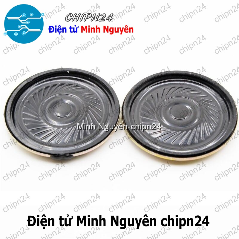 [2 cái] (N31) Loa 8R 0.5W 36mm, Loa 8 ohm - 0.5W (3.6cm) - HH002015