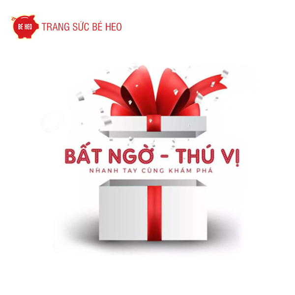 Hộp quà thú vị - niềm vui bất ngờ - Trang sức Bé Heo