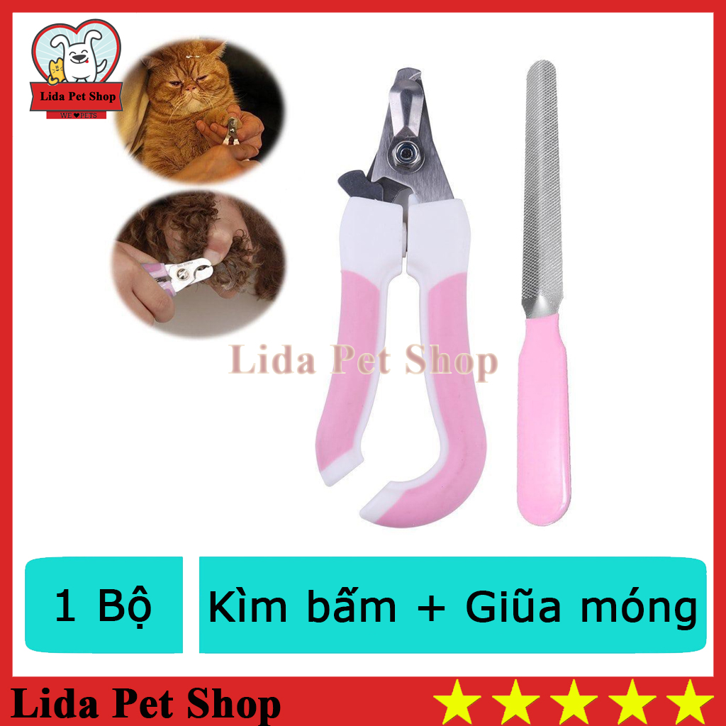 HN- SP462 - Bộ Kìm bấm + giũa móng Chó mèo (2 SIZE) - dũa móng chó mèo ( 4711522) Bấm móng chó mèo / Cắt móng châ-HP10251TC
