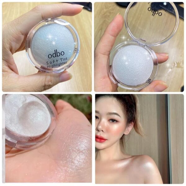 Phấn Bắt Sáng Nhũ Odbo Soft Tint / Glow Up Pocket Highlighter Thái Lan