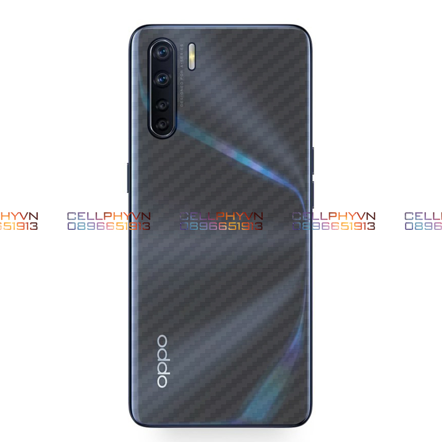 Miếng dán lưng cacbon Dành Cho Oppo A91