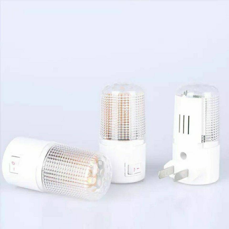 ĐÈN NGỦ 1W MÀU TRẮNG- CÓ CÔNG TẮC