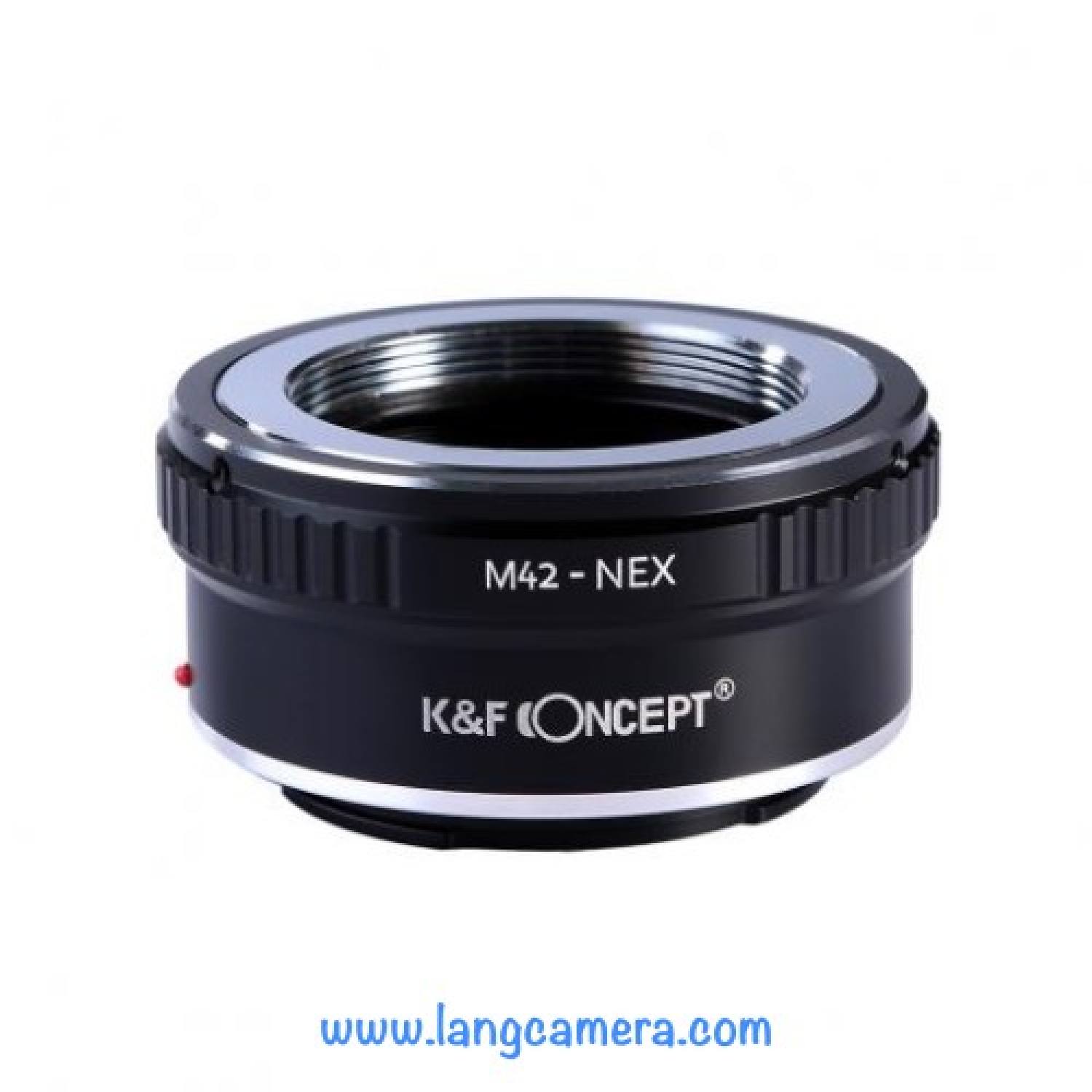 Ngàm chuyển M42-Nex Hiệu K&F Concept