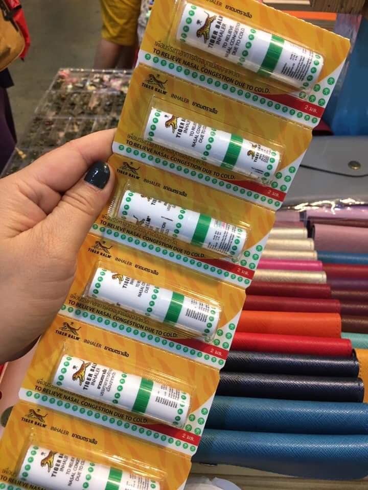 Ống hít thông mũi Tiger Balm Thái Lan