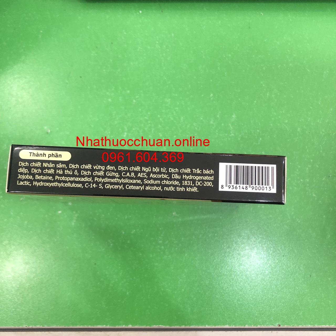 Nhuộm thảo dược Tosmedy ( Đen tóc không đen da đầu)