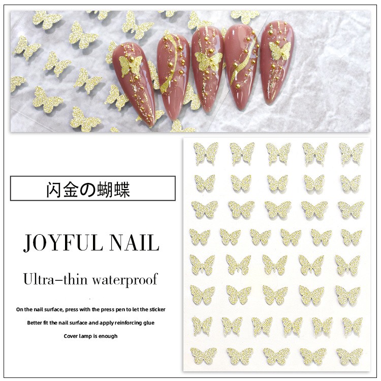 Nail sticker dán móng tay - Chân - Sticker flash siêu sáng