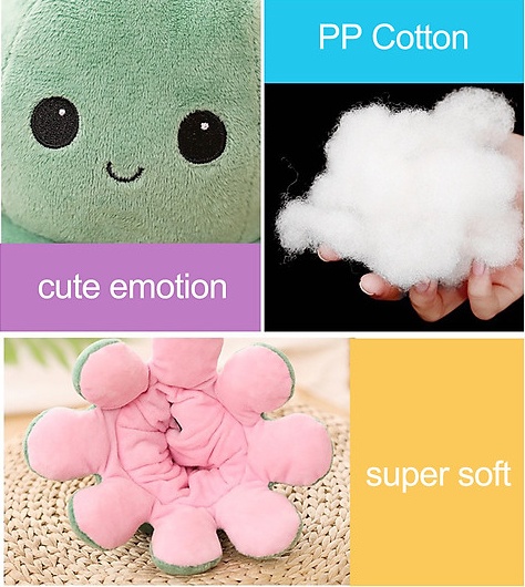 Bạch tuộc cảm xúc baby size 20 cm (màu sắc tươi sáng dành cho bé)