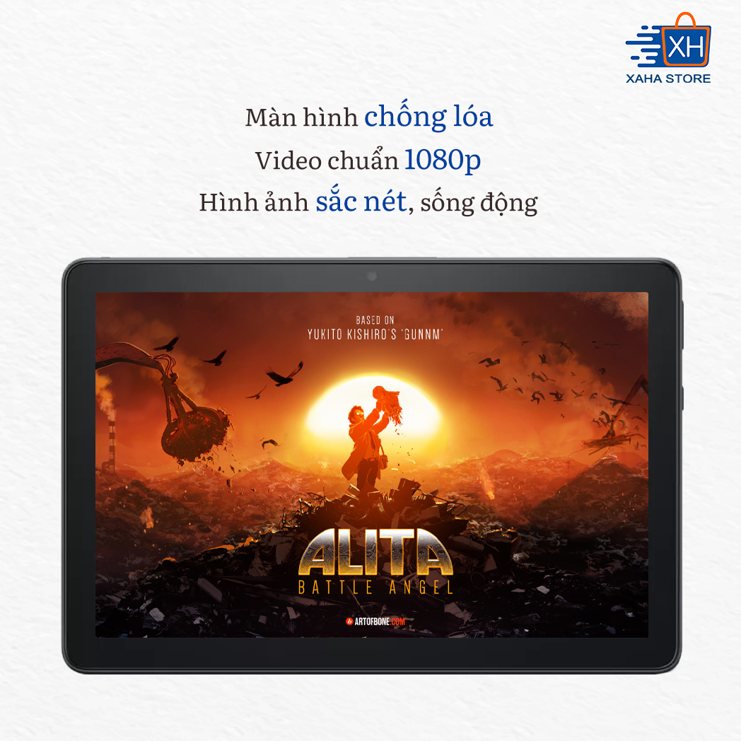 [Hoàn Tiền MAX] Máy tính bảng Fire HD 10 Plus RAM 4GB 2021 màu Slate