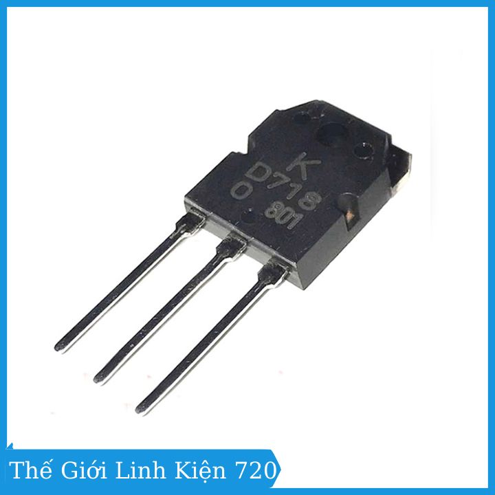 Bộ 4 con transistor D718 TO-247 TRANS NPN 8A 120V