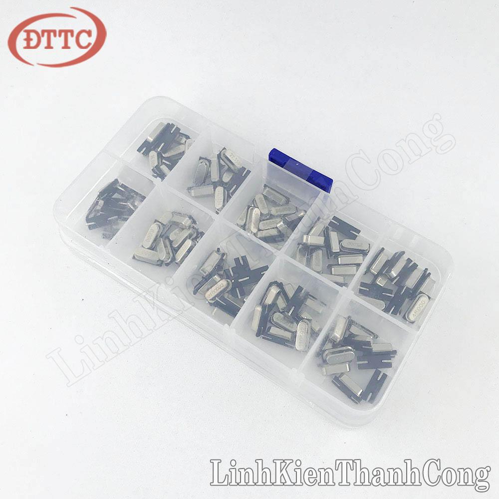 Combo 10 loại thạch anh 4mhz-48mhz 49s smd