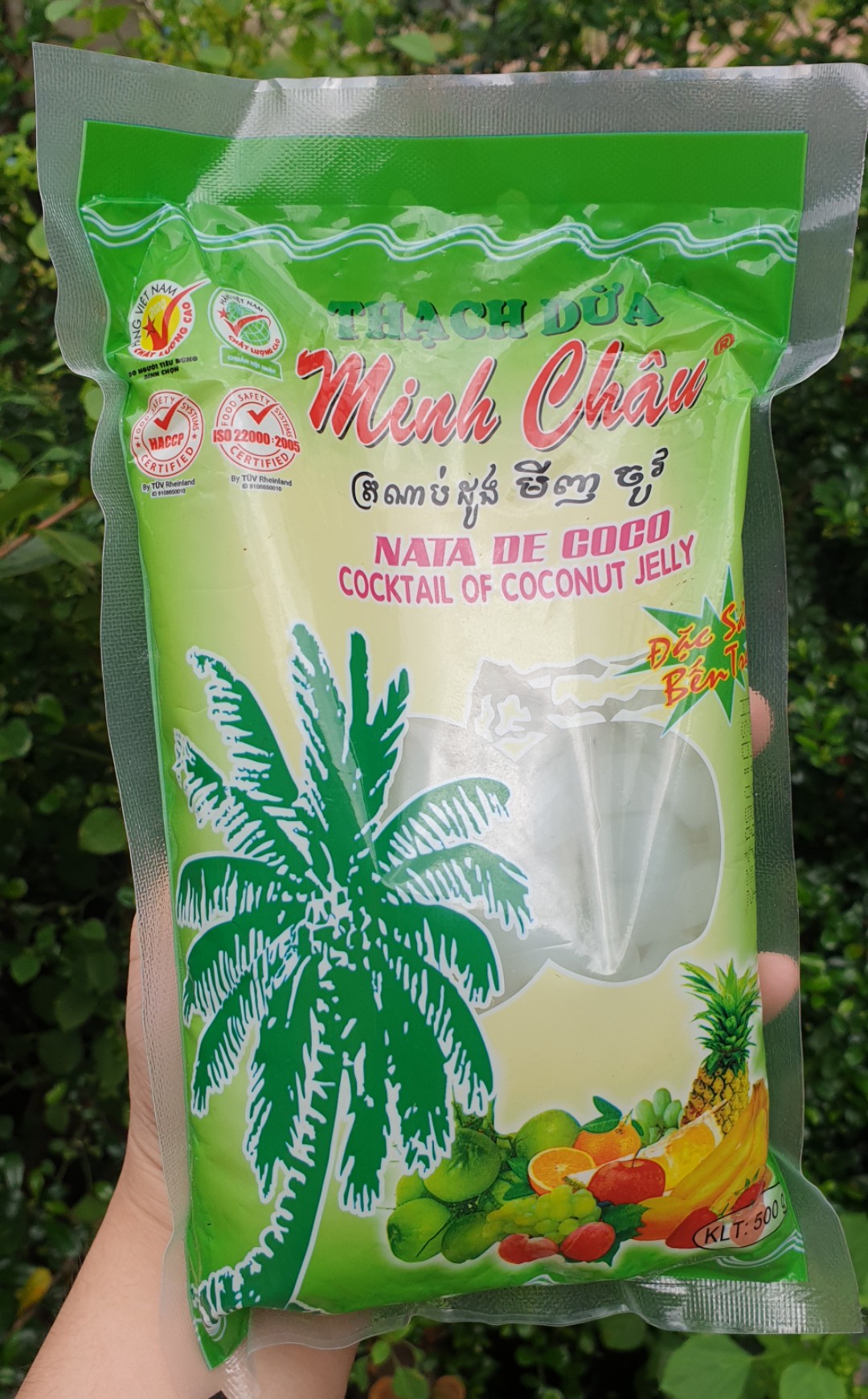 THẠCH DỪA MINH CHÂU 500g/ 1kg - ĐẶC SẢN BẾN TRE - THANH MÁT NGÀY HÈ- ĐỒ ĂN VẶT