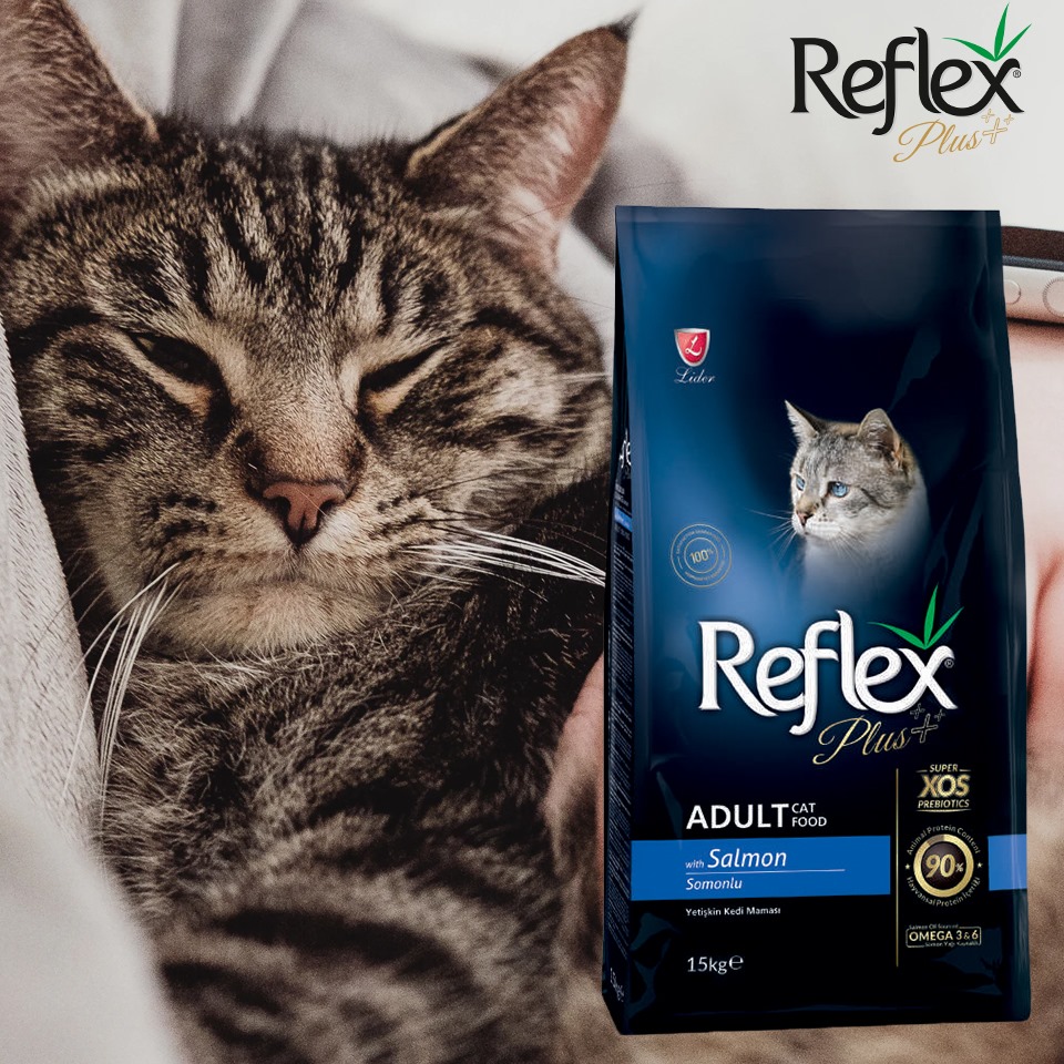 Hạt Reflex Plus cho mèo các loại túi 1,5kg