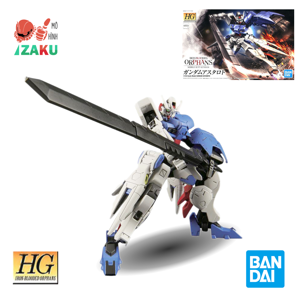 Mô hình lắp ráp gundam Bandai HG IBO Astaroth