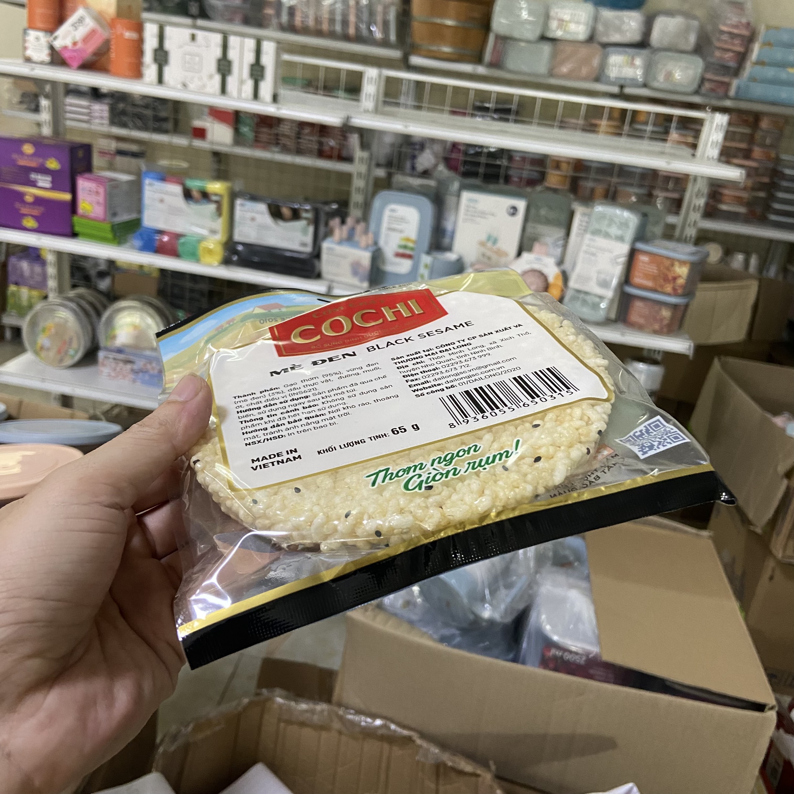 Đại Long Cơm cháy COCHI 65g, đặc sản Ninh Bình