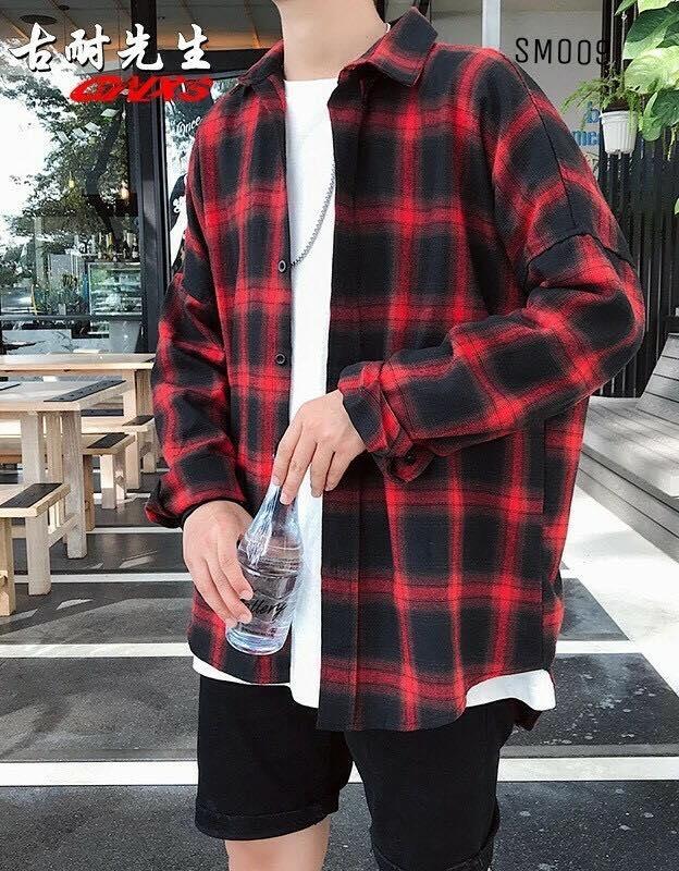 [HCM]Áo sơ caro (flannel)