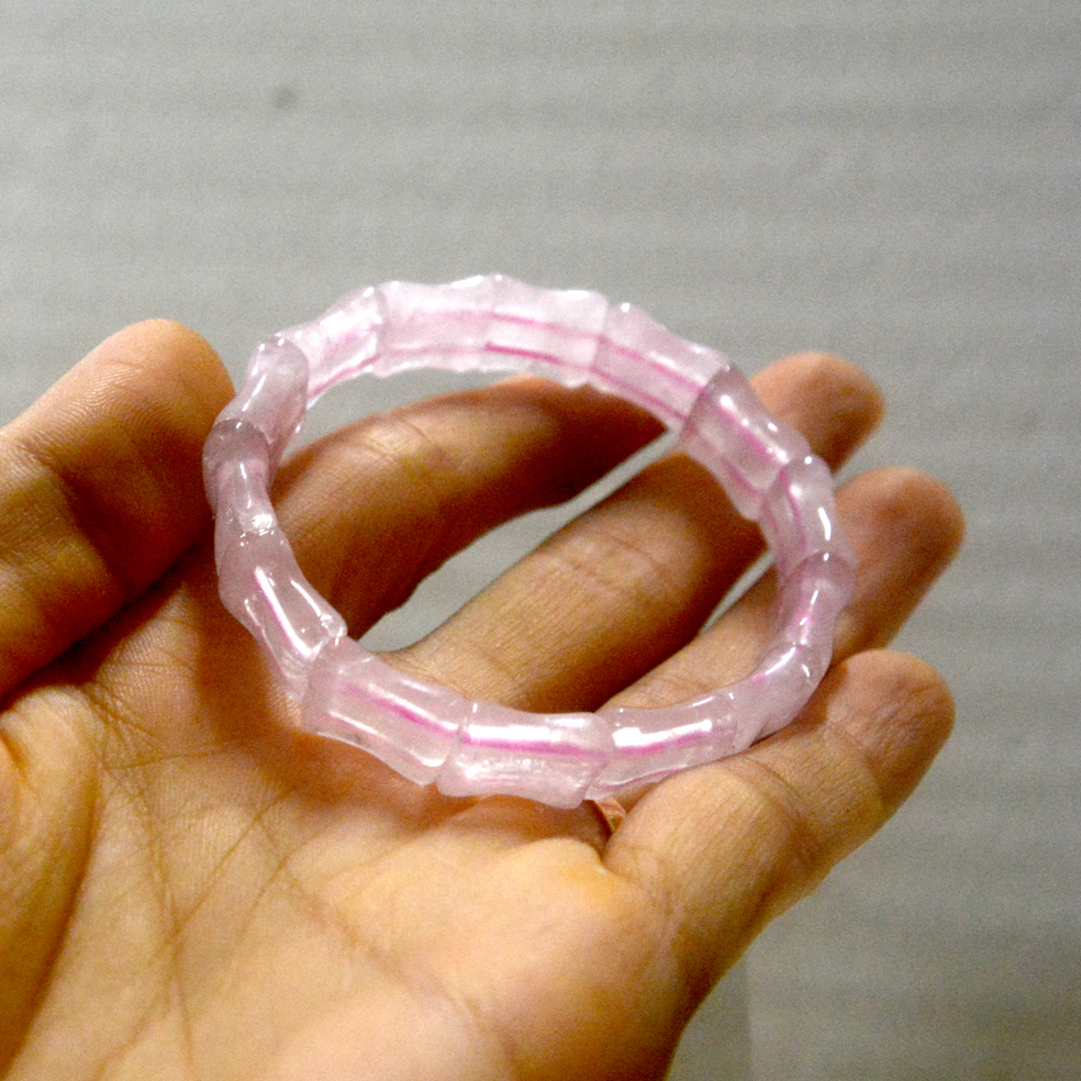 Vòng đeo tay-Lắc đeo tay đá thạch anh hồng-nhiều mẫu