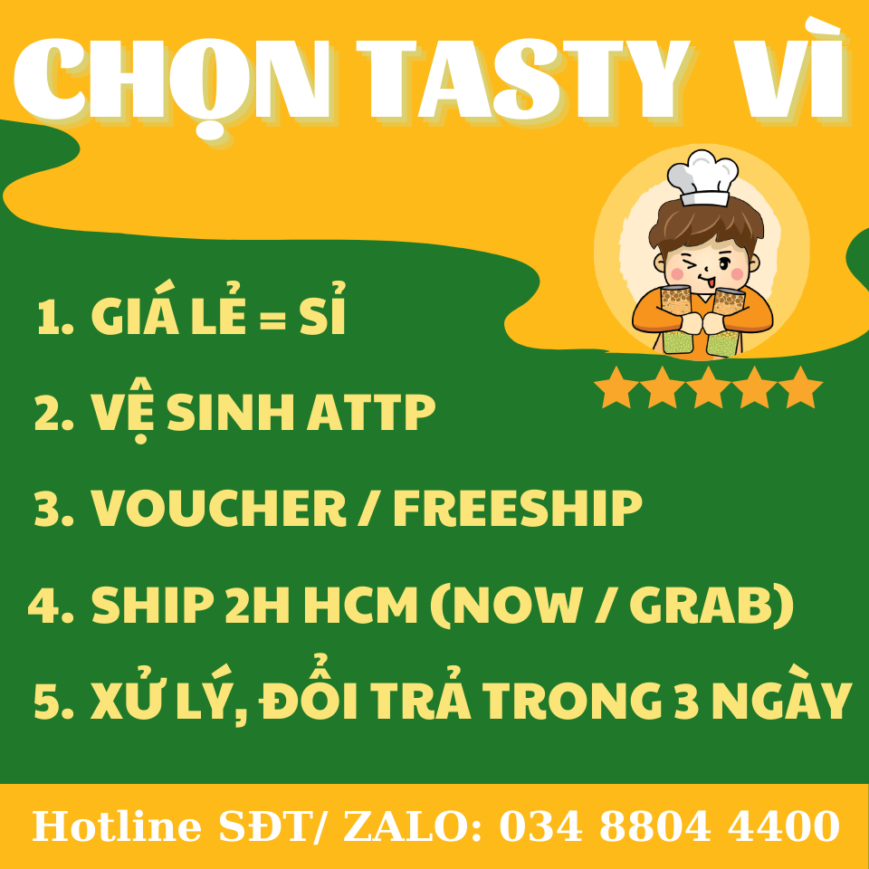 450G Đậu Hà Lan Rang Muối Tatsy Food | Hàng chất lượng thượng hạng