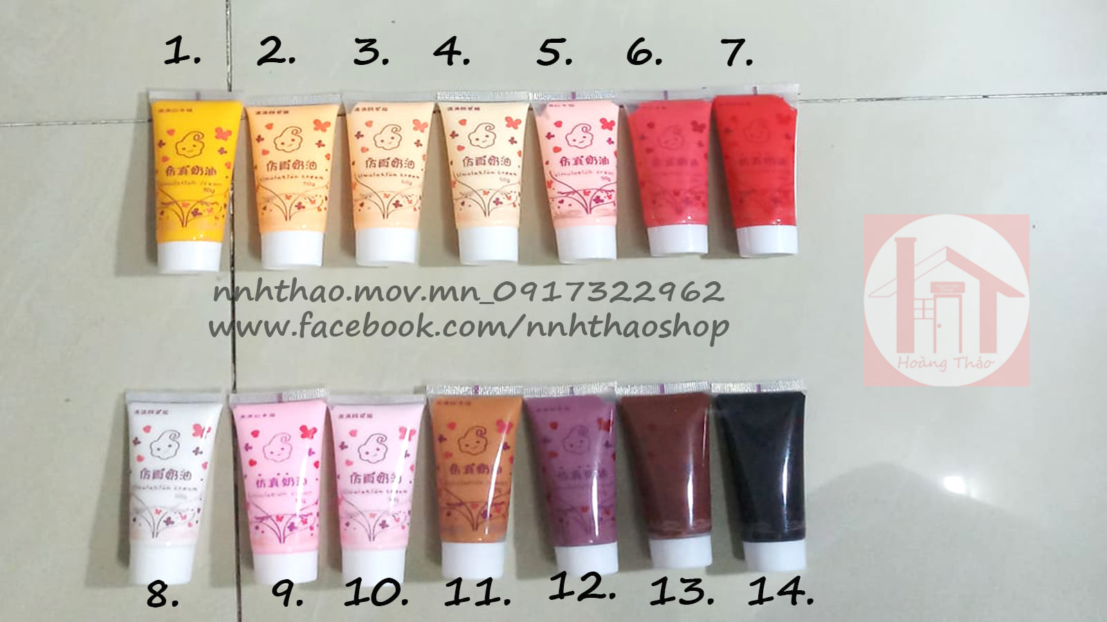 Đất Sét Lỏng / Keo Kem Trang Trí Ốp Điện Thoại 50Ml