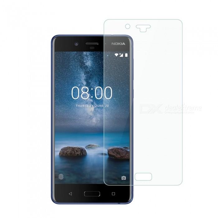 Kính cường lực trong suốt Nokia 8 (Kèm miếng lau)